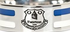 World Centre Sales Everton Colour Stripe Crest Band Ring -
