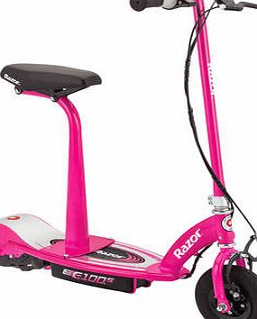 Wow Razor E100S Scooter With Seat - Pink