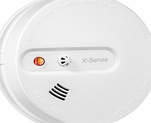 X-Sense CC03M Smoke   Heat Detector Fire Alarm with Dual Photoelectric Smoke and Heat Sensors (Battery Powered)