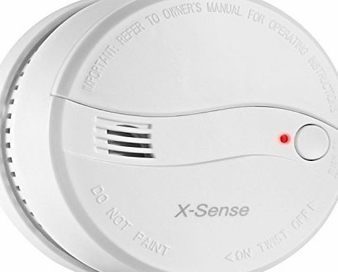 X-Sense DS22 Smoke Alarm Fire Smoke Detector with Photoelectric Sensor (Battery Powered)