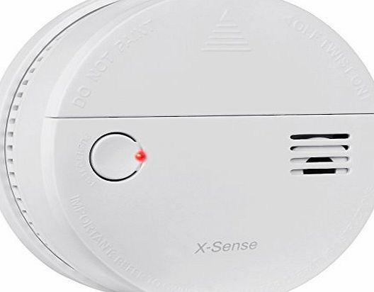 X-Sense DS51 Smoke   CO Alarm, Carbon Monoxide Detector amp; Fire Alarm with Photoelectric Sensor (Battery Powered)