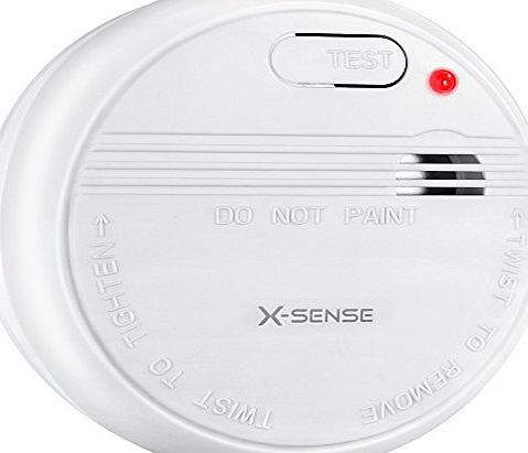 X-Sense SD03C Smoke Alarm Fire Smoke Detector with Photoelectric Sensor (Battery Powered)