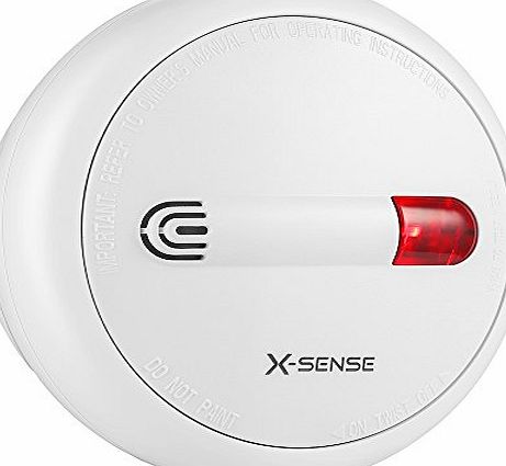 X-Sense SD10E 10-Year Battery Life Smoke Detector Fire Alarm with Photoelectric Sensor