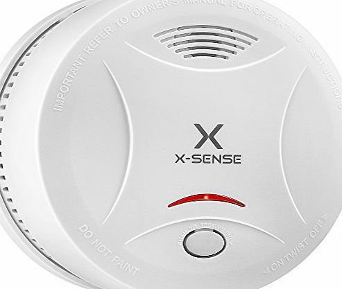 X-Sense SD10G 10-Year Battery Life Smoke Detector Fire Alarm with Photoelectric Sensor