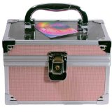 xs-stock Cosmetic Make up Groovy Vanity Case Pink Brand New