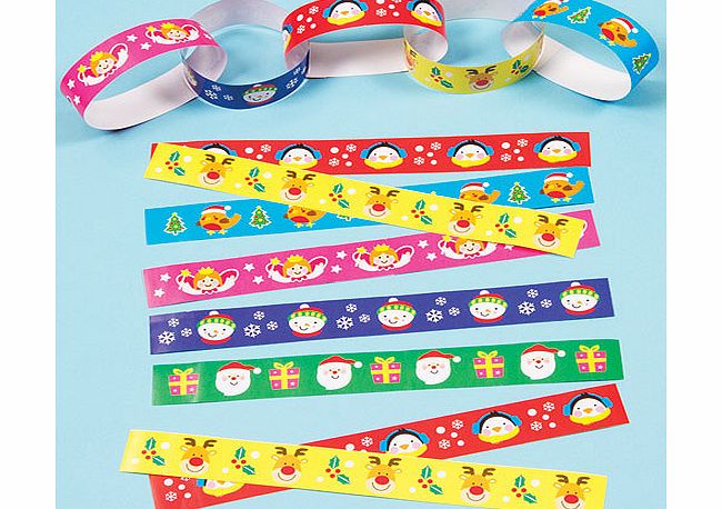Yellow Moon Festive Paper Chains - Pack of 240