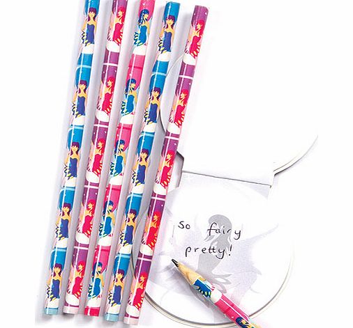 Yellow Moon Moon Fairies Scented Pencils - Pack of 6