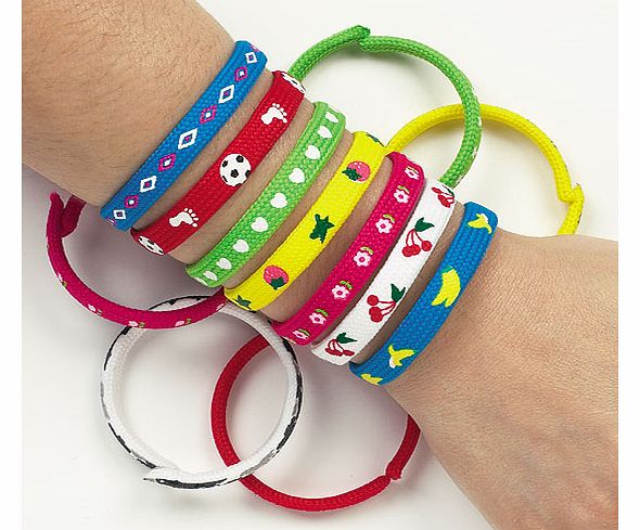 Yellow Moon Trendy Snap-On Bracelets - Pack of 6