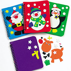 yellowmoon Christmas Foam Notebook Kits