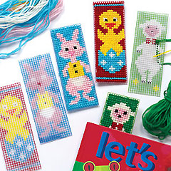 yellowmoon Easter Cross Stitch Bookmarks