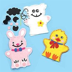 yellowmoon Easter Hand Puppet Sewing Kits