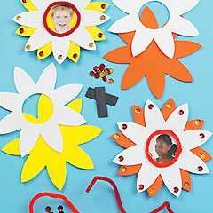 yellowmoon Foam Flower Photo Magnet Kits