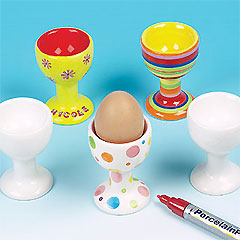 yellowmoon Large Porcelain Egg Cups