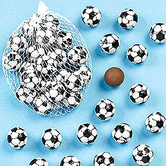 yellowmoon Mini Chocolate Footballs