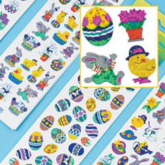 yellowmoon Mini Easter Holographic Stickers