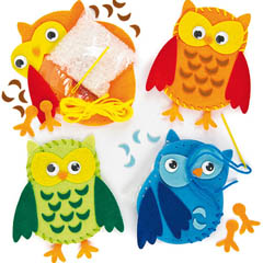 yellowmoon Owl Bean Bag Sewing Kits