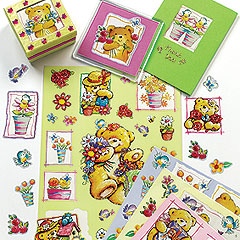 yellowmoon Teddy Bear Picture Stickers