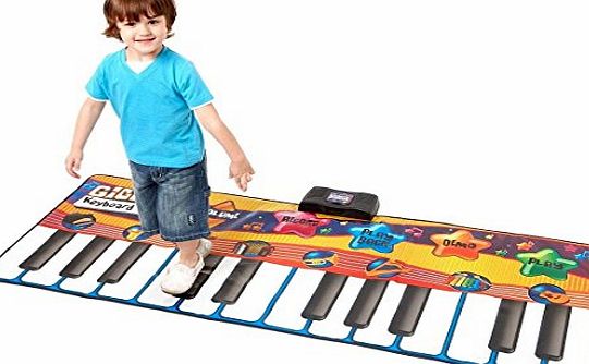 YIMAN Electronic Musical Large Playmat Non-slip Fitness Pad Dance Mat Musical Play Mat Toy(Piano Style)