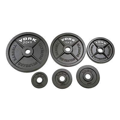 2 x 25kg Olympic Plates (2and#39;and#39; Dia Hole) (2 x 25kg Olympic Plates - 7384)