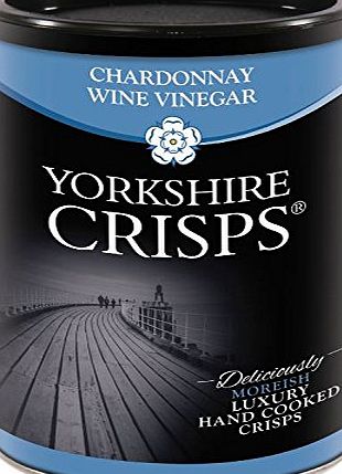 Yorkshire Crisps Chardonnay Wine Vinegar 100 g (Pack of 6)