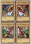 Yu Gi Oh Yugioh Exodia the Forbidden One 4 Card Set Legs   Arms