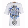 Hip Hop Big & Tall Hustla King T-Shirt (White)