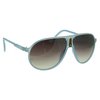 Yukka Sunglasses The Retro Celebrity Aviator Sunglasses (Blue)