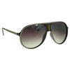 Yukka Sunglasses The Retro Sports Aviator Sunglasses (Black/White)