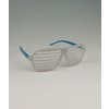 Yukka Sunglasses Yukka Wanyeezy Shutter Shades (Grey/Blue)