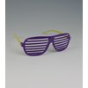 Yukka Sunglasses Yukka Wanyeezy Shutter Shades (Purple/Yellow)