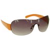 Yukka Sunglasses Yukka Wrap-Around Lens Sunglasses (Orange)