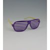 Yukka Wanyeezy Shutter Shades (Purple/Yellow)