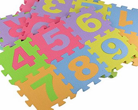 Zeagoo 36x Alphabet and Numbers Soft Foam Play Puzzle Mats Children Kids Play Mat