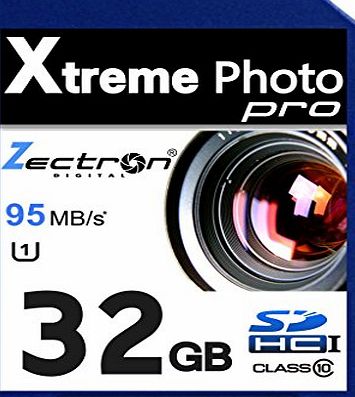 Zectron Digital Pro 32GB Class 10 High Speed SDHC Memory Card for Sony Cyber-shot DSC-WX200 Digital Compact