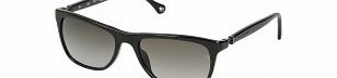 Zegna Mens SZ3656-700 Shiny Black Sunglasses