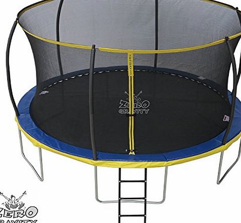 Zero Gravity Trampolines 12ft Zero Gravity Ultima 4 High Spec Trampoline with Safety Enclosure Netting and Ladder