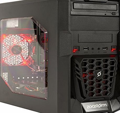 Zoostorm Quest Desktop PC - AMD A10 processor, 8GB RAM, 1TB Hard Drive, 128GB SSD, Windows 10 Home