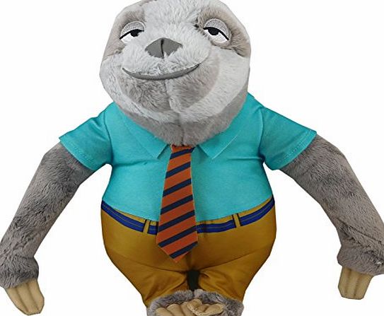 Zootropolis 11 Inch Flash the Sloth Soft Plush Toy Figure - Zootopia Movie - TV amp; Film Character Toys